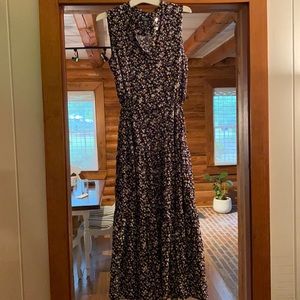 Floral tiered dress